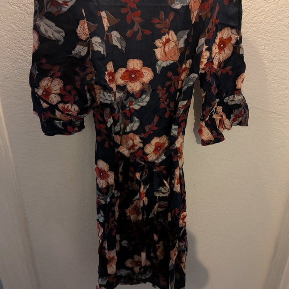Christy Dawn Navy Floral Mini Dress - Picture 3 of 6